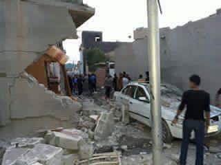 به‌وێنه‌.. شوێنى بۆردومانكردنه‌كه‌ى داقووق ببينه‌